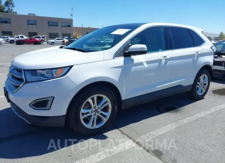 FORD EDGE 2015 vin 2FMTK3J98FBB34280 from auto auction Iaai