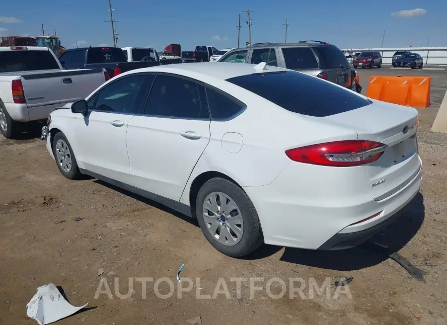 FORD FUSION 2020 vin 3FA6P0G70LR220743 from auto auction Iaai