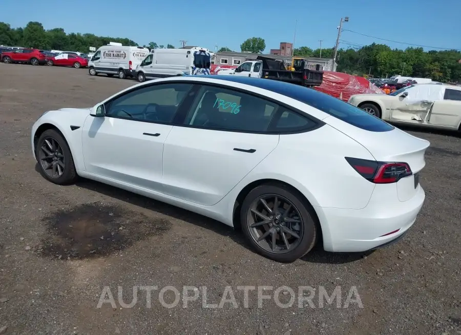 TESLA MODEL 3 2023 vin 5YJ3E1EA5PF579066 from auto auction Iaai