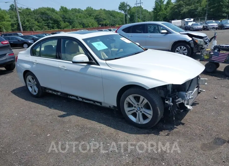 BMW 328I  2016 vin WBA8E3G52GNU38410 from auto auction Iaai