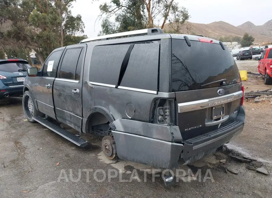 FORD EXPEDITION EL 2015 vin 1FMJK1MT8FEF36677 from auto auction Iaai