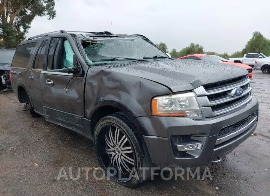 FORD EXPEDITION EL 2015 vin 1FMJK1MT8FEF36677 from auto auction Iaai