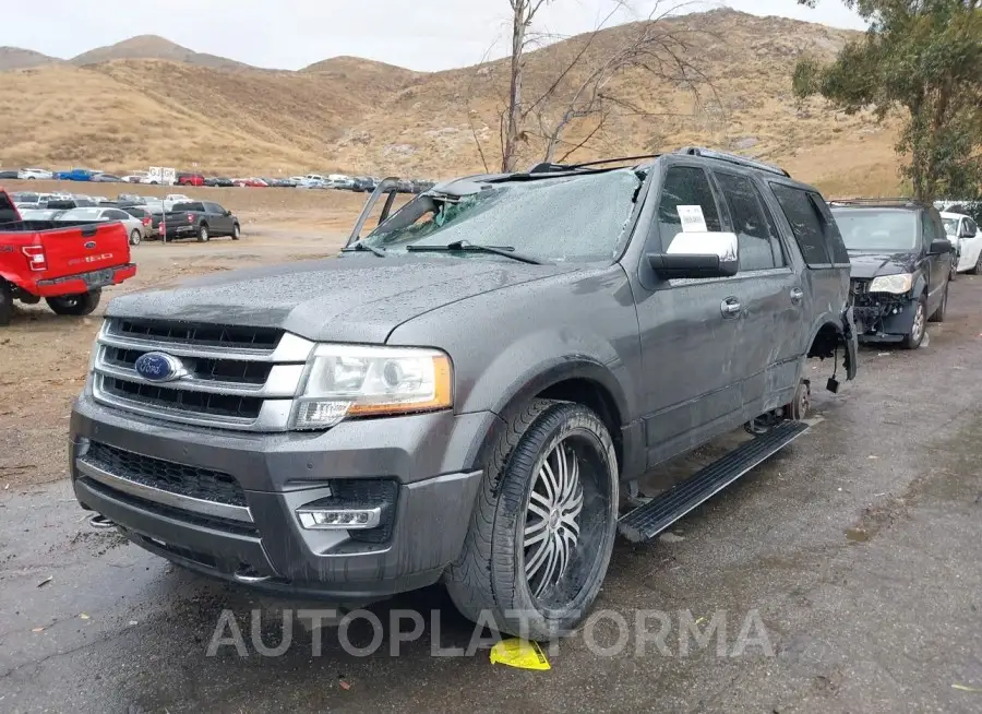 FORD EXPEDITION EL 2015 vin 1FMJK1MT8FEF36677 from auto auction Iaai