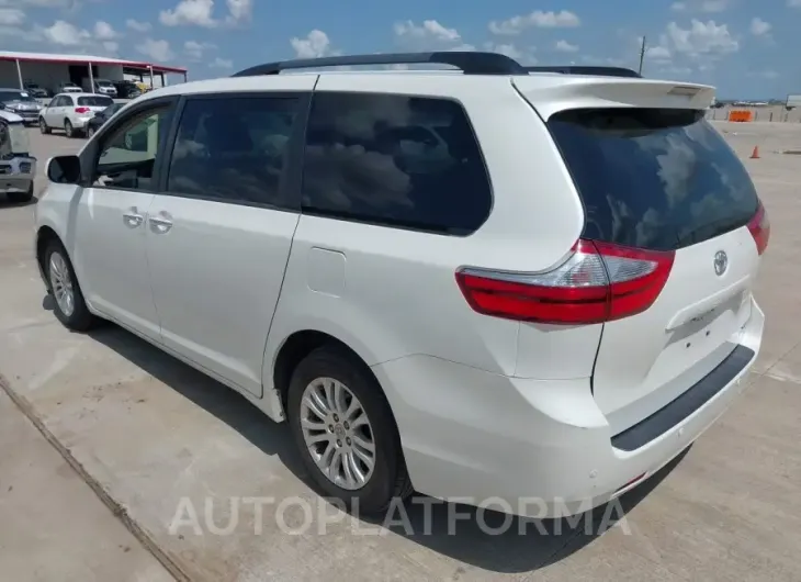 TOYOTA SIENNA 2017 vin 5TDYZ3DCXHS884231 from auto auction Iaai