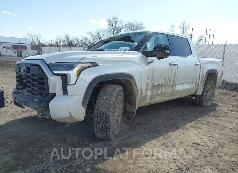 TOYOTA TUNDRA HYBRID 2023 vin 5TFJC5DB0PX033280 from auto auction Iaai