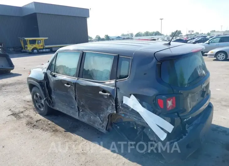 JEEP RENEGADE 2016 vin ZACCJBAW6GPC74624 from auto auction Iaai