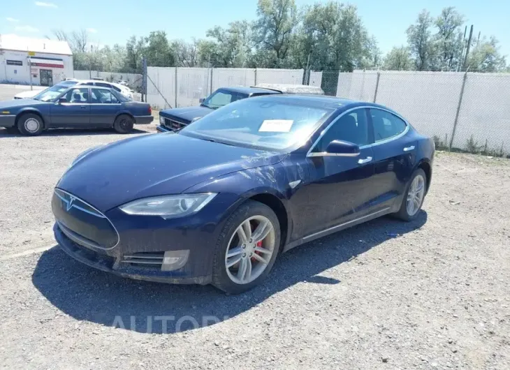 TESLA MODEL S 2015 vin 5YJSA1H4XFF084910 from auto auction Iaai