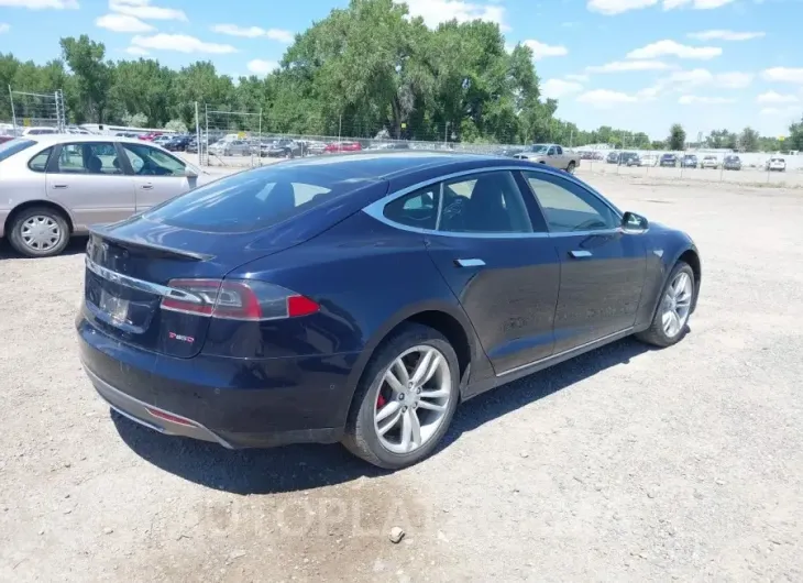 TESLA MODEL S 2015 vin 5YJSA1H4XFF084910 from auto auction Iaai