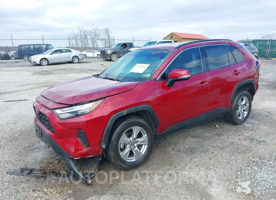 TOYOTA RAV4 2022 vin 2T3P1RFV3NW323934 from auto auction Iaai