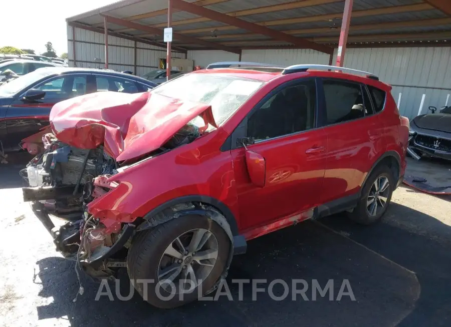 TOYOTA RAV4 2016 vin 2T3WFREV0GW257697 from auto auction Iaai