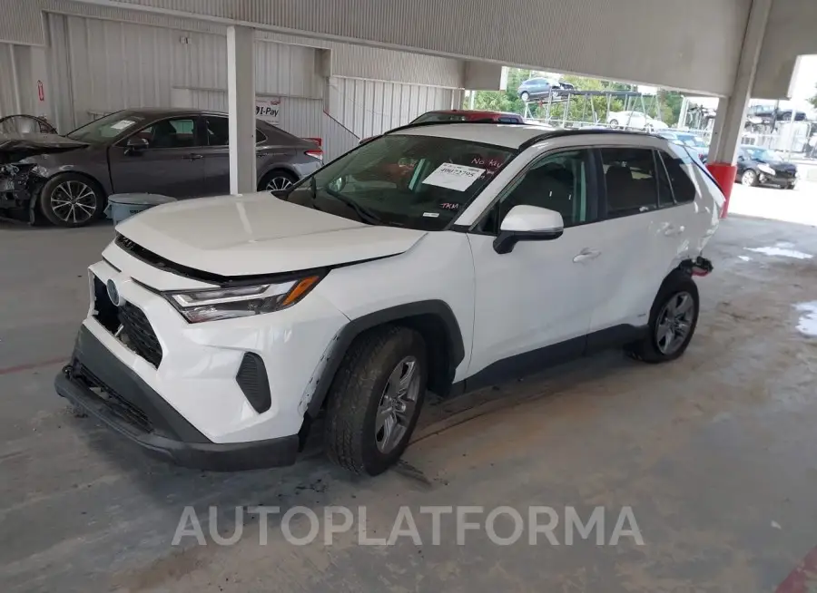 TOYOTA RAV4 HYBRID 2022 vin 4T3RWRFV4NU076112 from auto auction Iaai