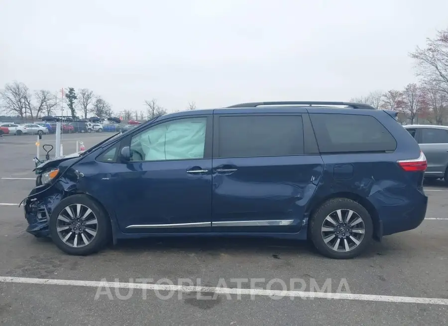 TOYOTA SIENNA 2019 vin 5TDDZ3DC4KS225700 from auto auction Iaai