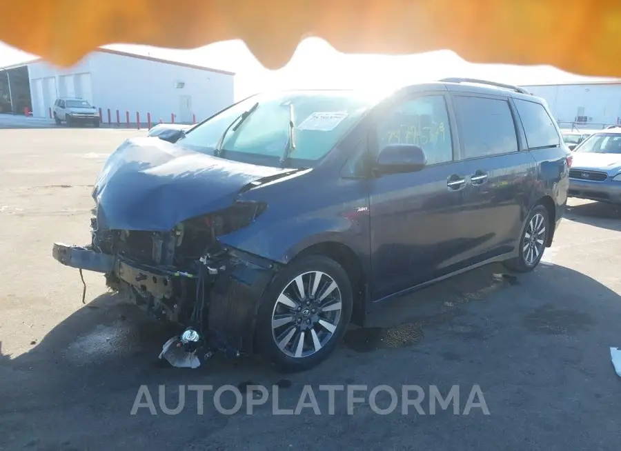 TOYOTA SIENNA 2018 vin 5TDDZ3DC6JS202157 from auto auction Iaai