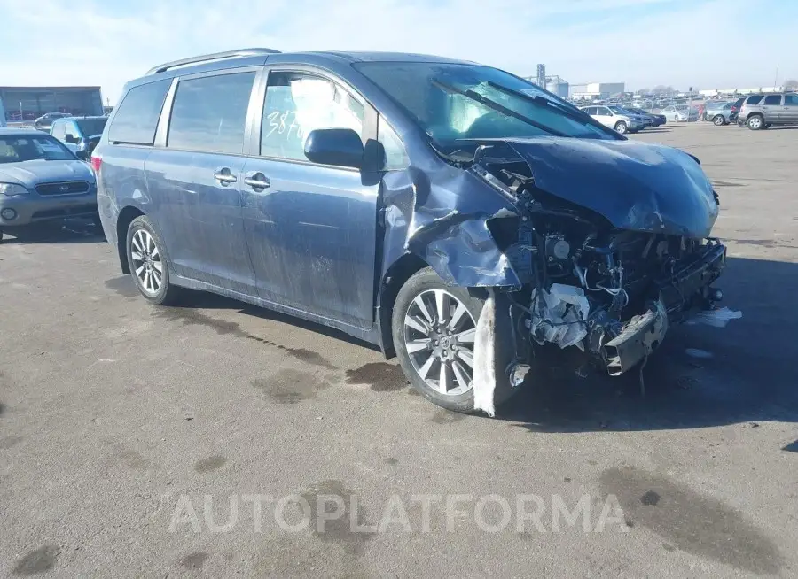 TOYOTA SIENNA 2018 vin 5TDDZ3DC6JS202157 from auto auction Iaai