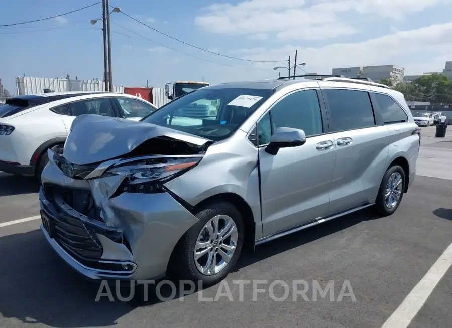 TOYOTA SIENNA 2023 vin 5TDESKFC1PS104467 from auto auction Iaai