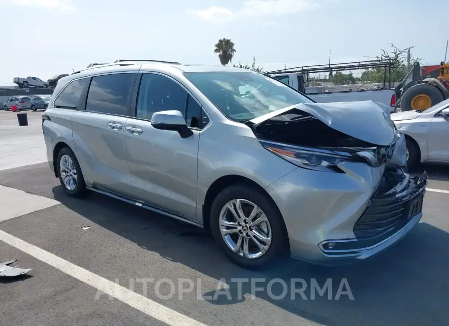 TOYOTA SIENNA 2023 vin 5TDESKFC1PS104467 from auto auction Iaai