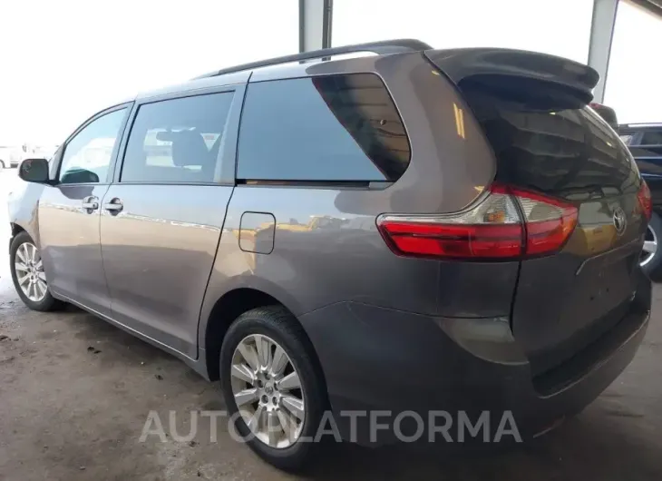 TOYOTA SIENNA 2016 vin 5TDJK3DC8GS136551 from auto auction Iaai