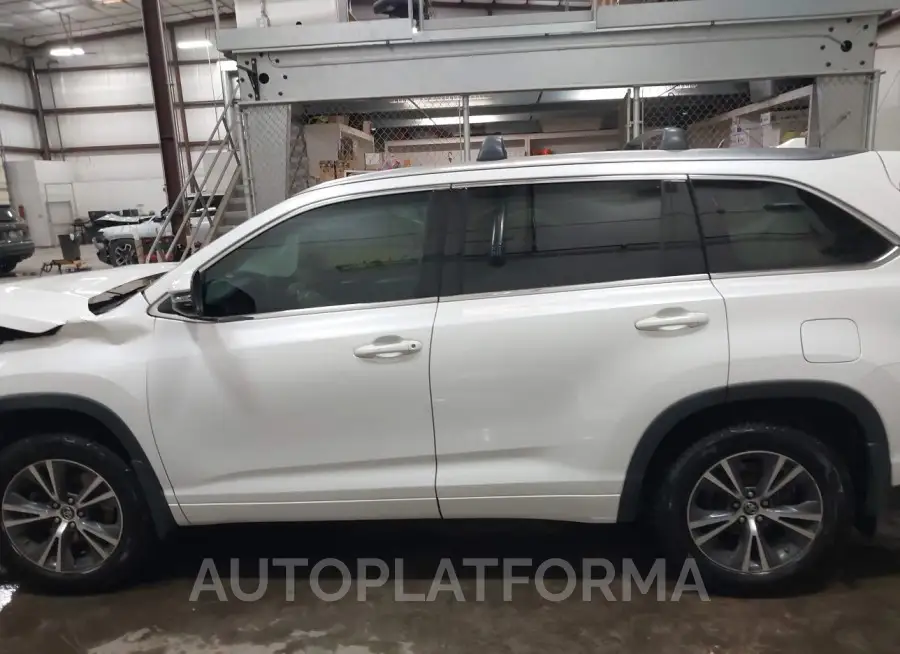 TOYOTA HIGHLANDER 2016 vin 5TDJKRFH2GS350723 from auto auction Iaai