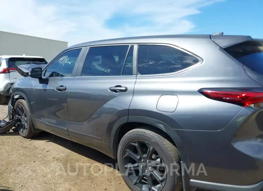 TOYOTA HIGHLANDER 2023 vin 5TDKDRAH1PS523668 from auto auction Iaai