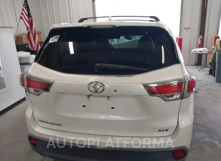 TOYOTA HIGHLANDER 2015 vin 5TDKKRFH9FS071644 from auto auction Iaai