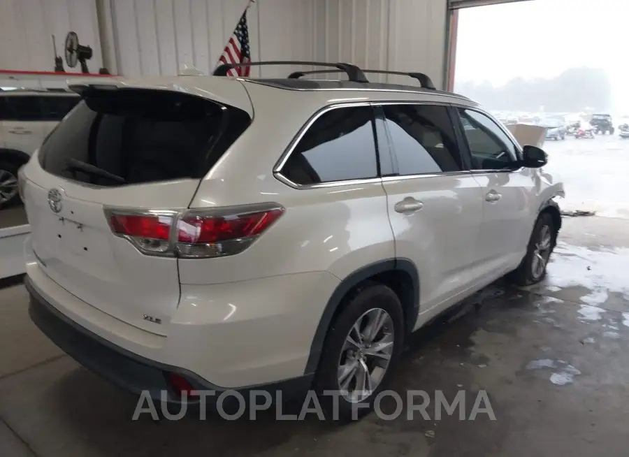 TOYOTA HIGHLANDER 2015 vin 5TDKKRFH9FS071644 from auto auction Iaai