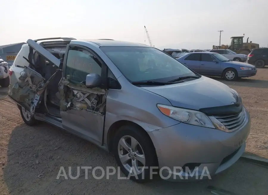 TOYOTA SIENNA 2017 vin 5TDKZ3DC0HS874703 from auto auction Iaai