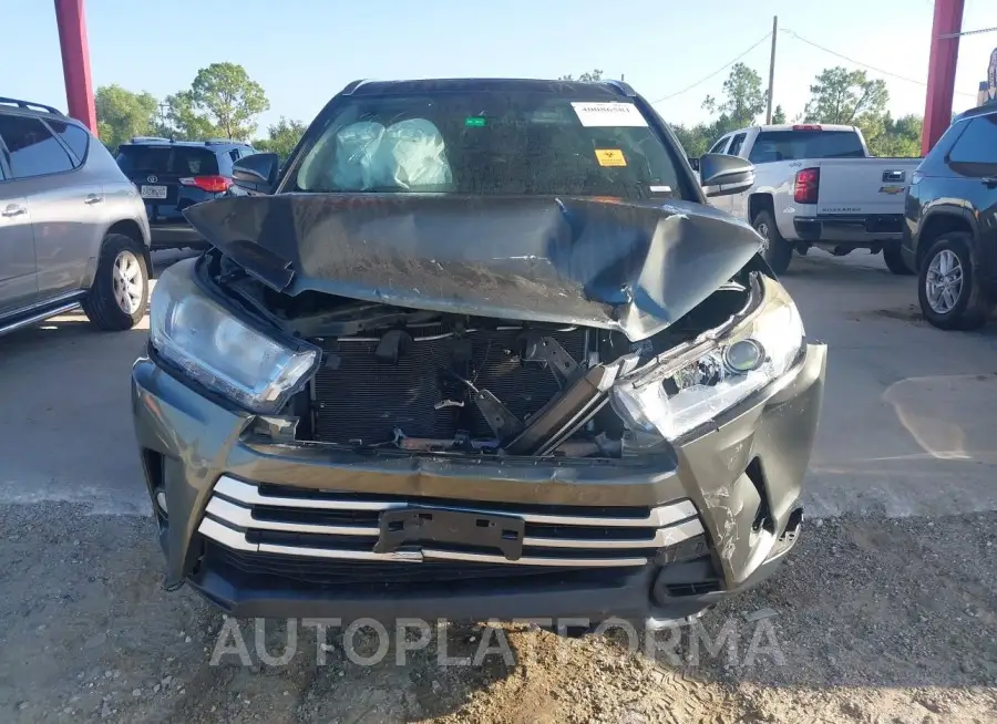 TOYOTA HIGHLANDER 2018 vin 5TDKZRFH3JS250458 from auto auction Iaai