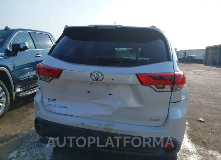 TOYOTA HIGHLANDER 2018 vin 5TDKZRFH9JS279320 from auto auction Iaai