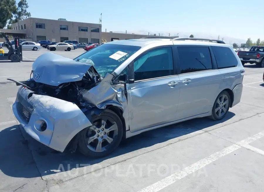 TOYOTA SIENNA 2015 vin 5TDXK3DC1FS563496 from auto auction Iaai