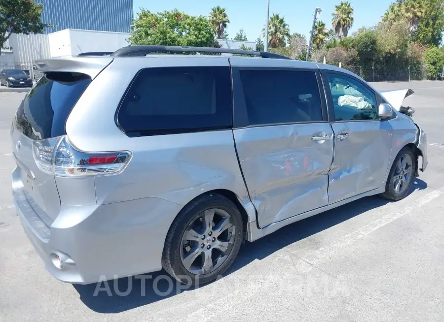 TOYOTA SIENNA 2015 vin 5TDXK3DC1FS563496 from auto auction Iaai