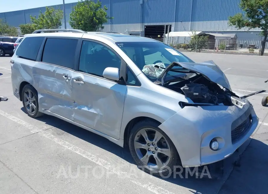 TOYOTA SIENNA 2015 vin 5TDXK3DC1FS563496 from auto auction Iaai