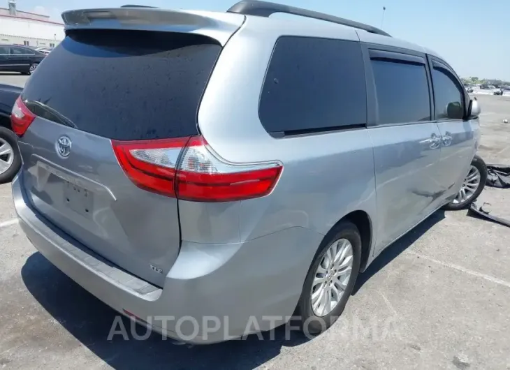 TOYOTA SIENNA 2016 vin 5TDYK3DC0GS705925 from auto auction Iaai