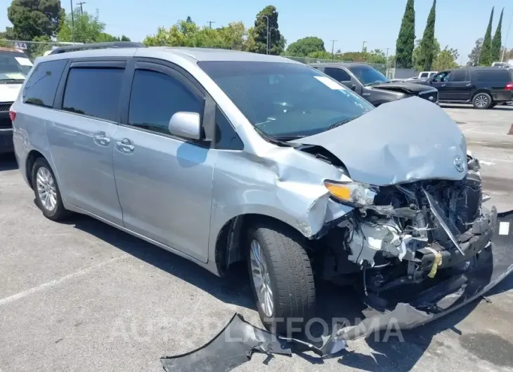 TOYOTA SIENNA 2016 vin 5TDYK3DC0GS705925 from auto auction Iaai