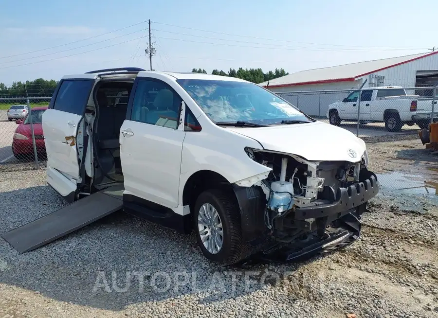 TOYOTA SIENNA 2016 vin 5TDYK3DC7GS697094 from auto auction Iaai