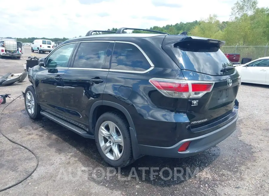 TOYOTA HIGHLANDER 2015 vin 5TDYKRFH7FS049717 from auto auction Iaai