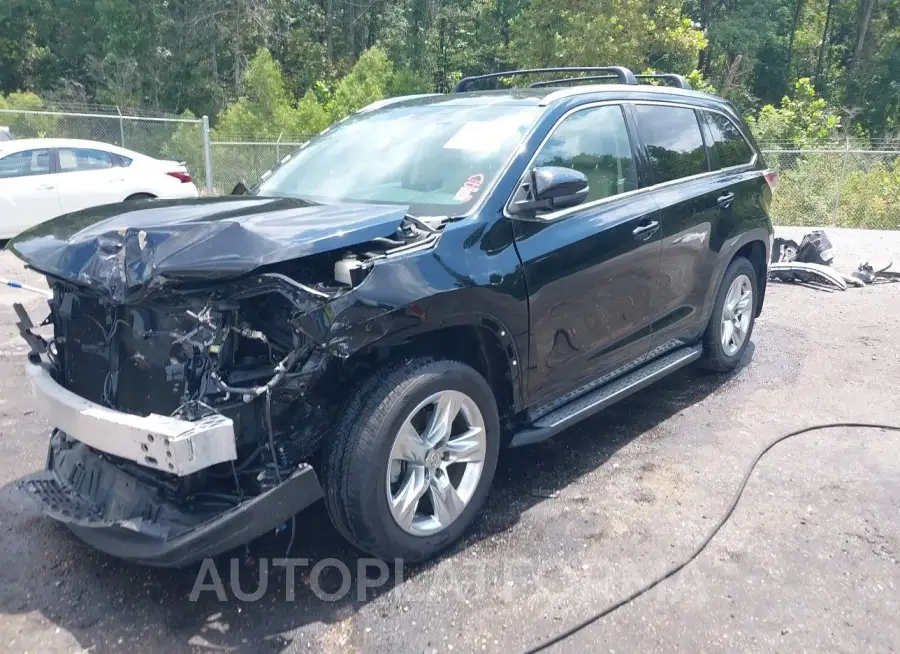 TOYOTA HIGHLANDER 2015 vin 5TDYKRFH7FS049717 from auto auction Iaai