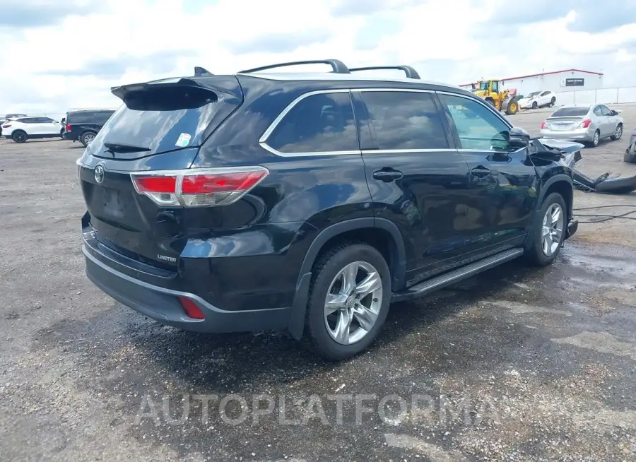 TOYOTA HIGHLANDER 2015 vin 5TDYKRFH7FS049717 from auto auction Iaai