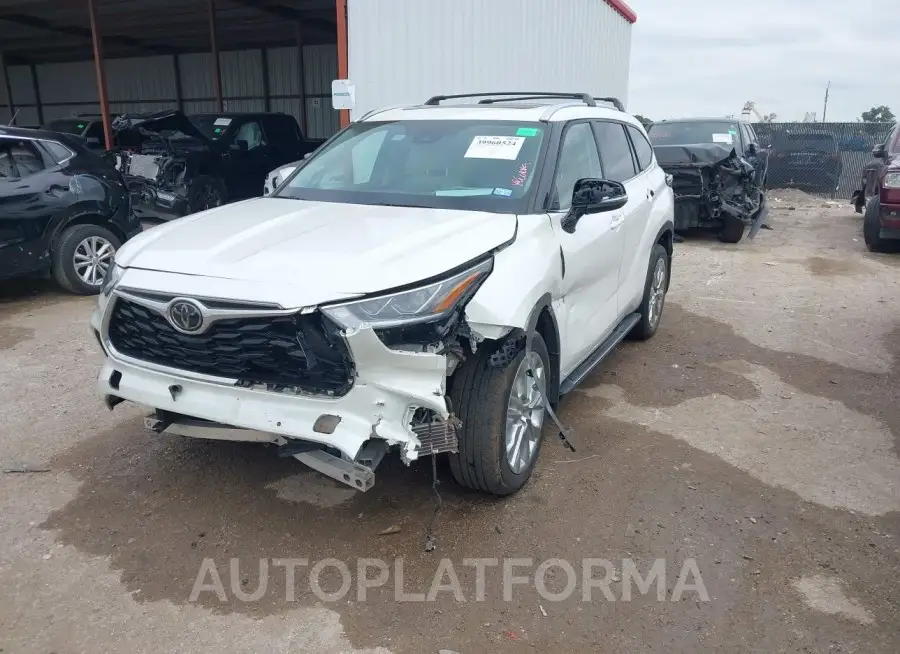 TOYOTA HIGHLANDER 2020 vin 5TDYZRAH7LS003321 from auto auction Iaai