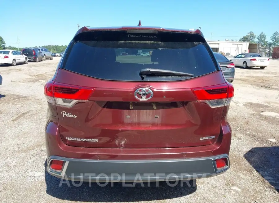 TOYOTA HIGHLANDER 2019 vin 5TDYZRFH0KS335558 from auto auction Iaai