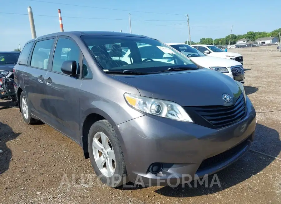 TOYOTA SIENNA 2017 vin 5TDZZ3DC6HS837816 from auto auction Iaai