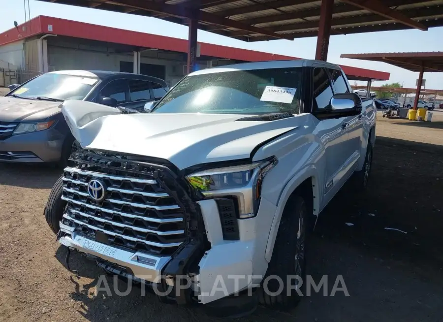 TOYOTA TUNDRA HYBRID 2023 vin 5TFVC5DB2PX036604 from auto auction Iaai