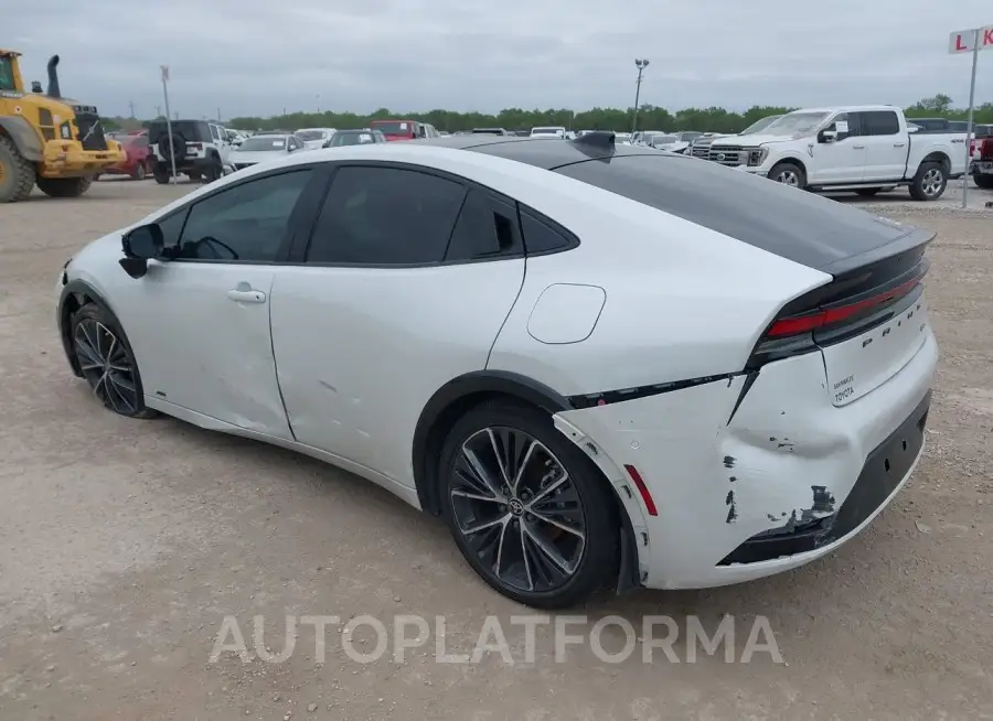 TOYOTA PRIUS 2023 vin JTDADABU5P3001006 from auto auction Iaai