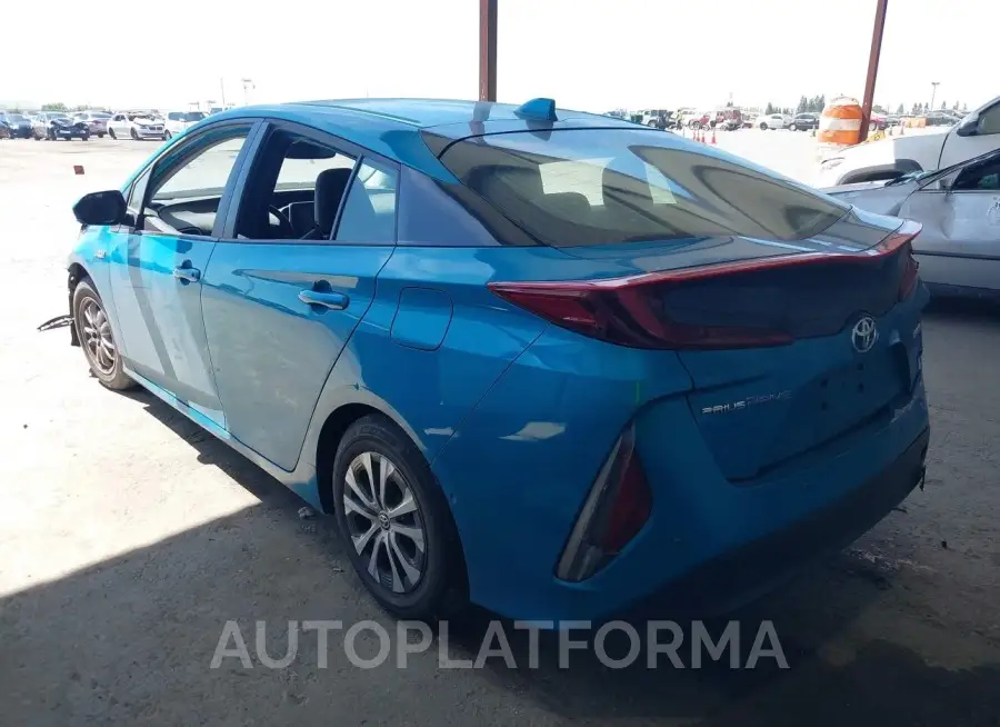 TOYOTA PRIUS PRIME 2021 vin JTDKAMFP3M3188745 from auto auction Iaai