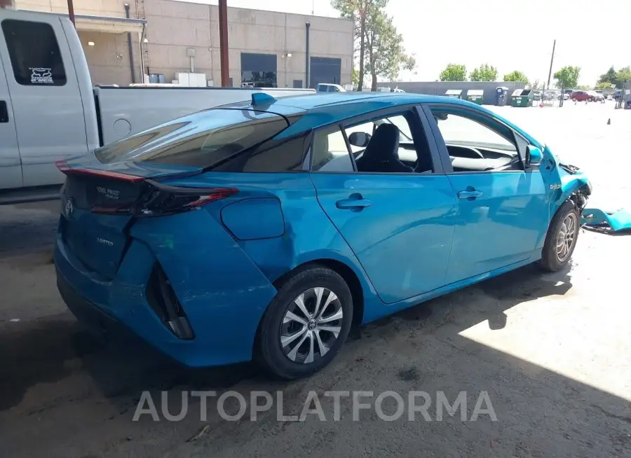 TOYOTA PRIUS PRIME 2021 vin JTDKAMFP3M3188745 from auto auction Iaai