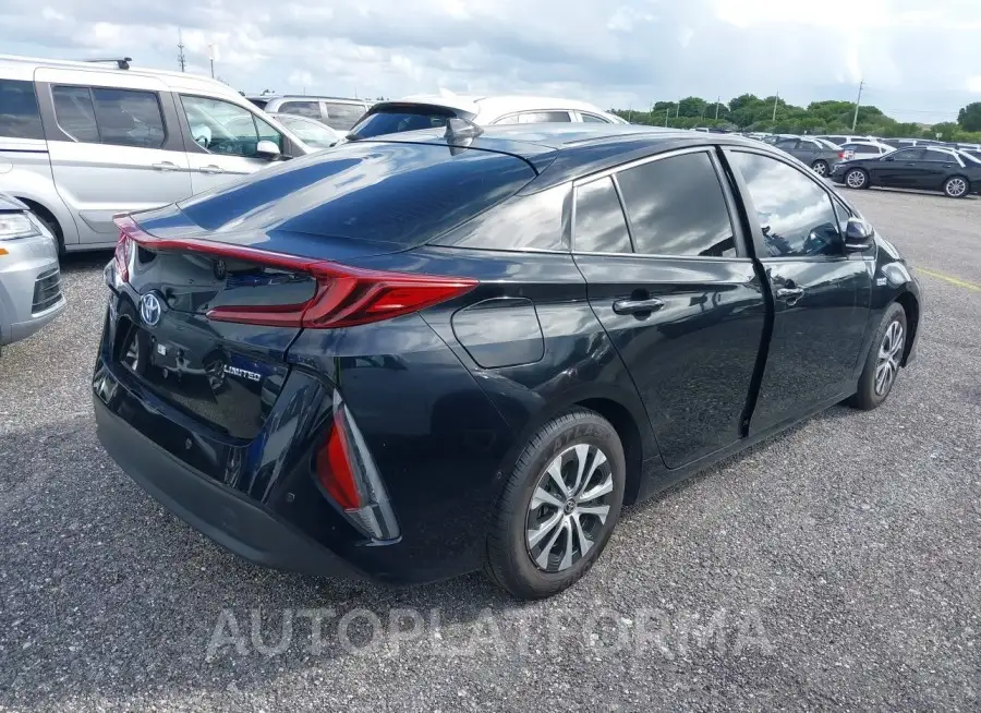 TOYOTA PRIUS PRIME 2021 vin JTDKAMFP8M3184190 from auto auction Iaai