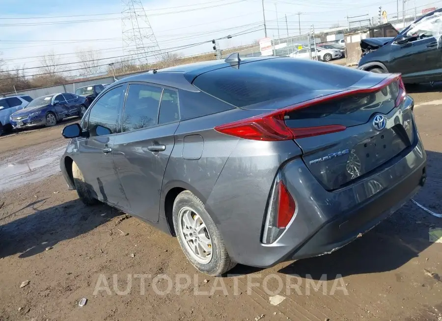 TOYOTA PRIUS PRIME 2018 vin JTDKARFP5J3100853 from auto auction Iaai