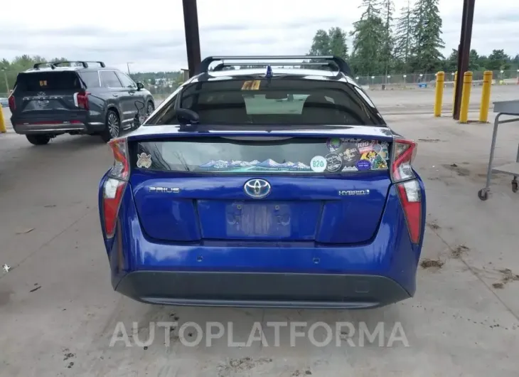 TOYOTA PRIUS 2018 vin JTDKBRFU3J3595752 from auto auction Iaai