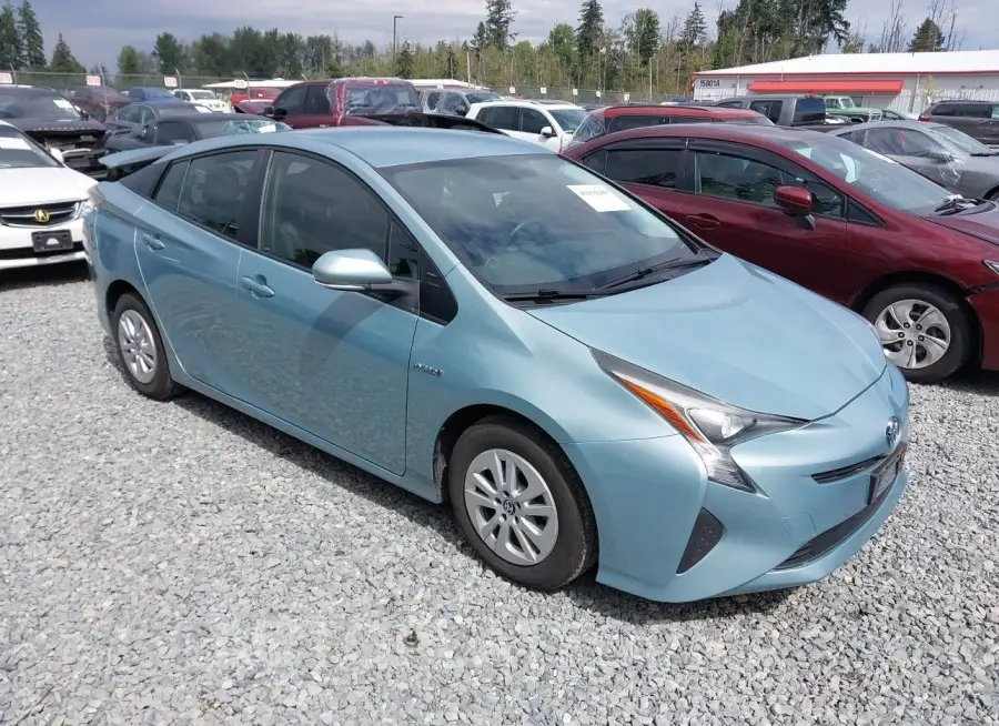 TOYOTA PRIUS 2016 vin JTDKBRFU7G3528175 from auto auction Iaai