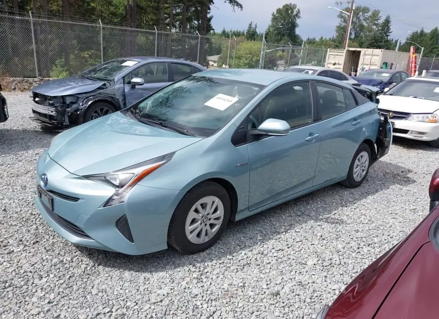 TOYOTA PRIUS 2016 vin JTDKBRFU7G3528175 from auto auction Iaai