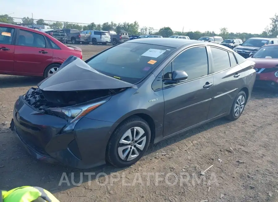 TOYOTA PRIUS 2017 vin JTDKBRFUXH3577145 from auto auction Iaai